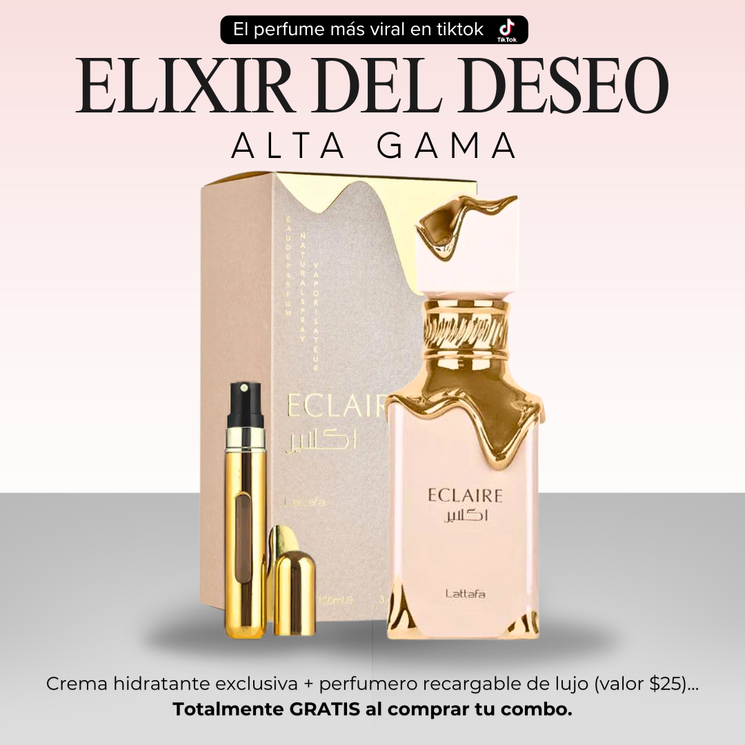 LATTAFA ÉCLAIR 100ML + OBSEQUIOS