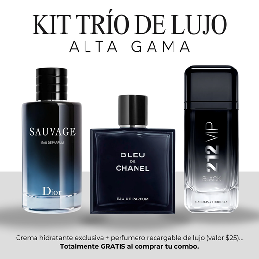KIT TRÍO DE LUJO