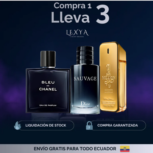 KIT 3: One Million | Blue de Channel | Sauvage Dior